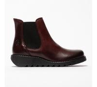 FLY LONDON - Salv Wine - Womens Oxblood Boots - NEW
