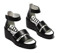 Fly London Women's BONO290FLY Sandal, Black, 5 UK