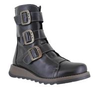 Fly London Womens Scop110fly Biker Boots, Black, 5 UK