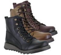 Sore813Fly Rug Leather Women's Ankle Boots