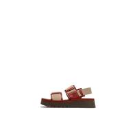 Fly London SORU277FLY, Sandal Women's Fashion Shoes, INTENSE RUST/TAUPE/BRICK, 7