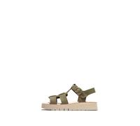 Fly London SUDY246FLY, Sandal Women's Fashion Shoes, SMOG/NATURAL, 4