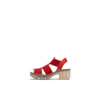 Fly London TEEV615FLY, Sandal Women's Fashion Shoes, DEVIL RED, 7