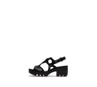 Fly London TEWA573FLY Women's Sandal, Black