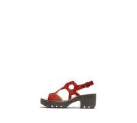 Fly London TEWA573FLY Women's Sandal, Devil red