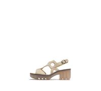 Fly London TEWA573FLY Women's Sandal, Offwhite