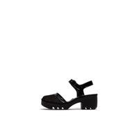 Fly London TEYO583FLY Women's Sandal, Black