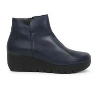 Fly London VANG364FLY Burn Leather Women's Ankle Boots - Navy - Size:UK 6