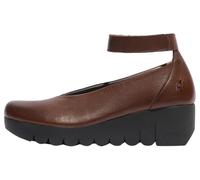Fly London Women's VILY161FLY Mary Jane Flat, Brown, 6 UK