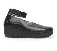 Fly London VILY161FLY Burn Leather Women's Comfort Shoes - Black - Size:UK 5