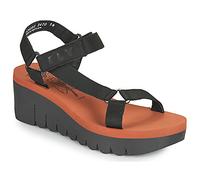 Fly London Women's Yefa726fly Sandal, Black Brick, 4 UK