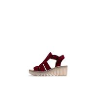 Fly London Women's BAIC621FLY Sandal, Berry, 8 UK