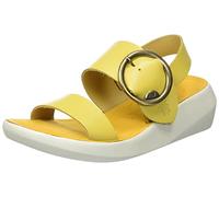 Fly London Women's BANI739FLY Sandal, Mustard, 6 UK