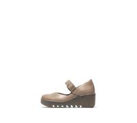 Fly London Women's BAXE428FLY Moccasin, Grey, 6 UK