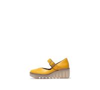 Fly London Women's BAXE428FLY Moccasin, Mustard, 3 UK