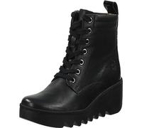 Fly London BIAZ329FLY Leather Women's Ankle Boots - Black Black - Size:UK 6