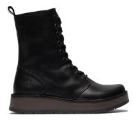 Fly London Womens Black RAMI043 Casual Leather Lace-up Ankle Dress Boots - Size UK 7