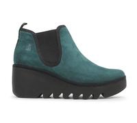 Fly London Womens Boots BYNE349FLY Casual Chelsea Pull On Suede Leather