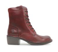 Fly London Womens Boots MILU044FLY Casual Lace-Up Zip-Up Ankle Rug Leather