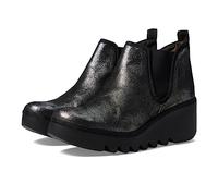 FLY London Women's BYNE349FLY Chelsea Boot, Silver, 4 UK