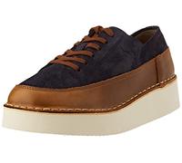 Fly London Women's CUDA099FLY Oxford, Camel/Navy, 2.5 UK