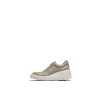 Fly London Women's DIPO638FLY Oxford, Silver, 5 UK
