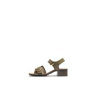Fly London Women's EBLI238FLY Sandal, SMOG/Natural, 3 UK