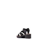 Fly London Women's EGLY520FLY Sandal, Black, 4 UK