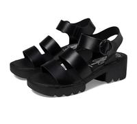 Fly London Women's EGLY520FLY Sandal, Black, 6 UK
