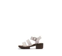 Fly London Women's EGLY520FLY Sandal, OFFWHITE, 4 UK
