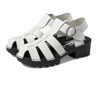 Fly London Emme Etta Lsw Off White Womens Closed Toe Sandals P801511-009 in a Plain Leather in Size 37