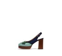 Fly London Women's EVAH243FLY Pumps, Sky Blue/Emerald/Blue, 5 UK