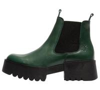 Fly London EXIA123FLY Rug Leather Women's Ankle Boots - Petrol - Size:UK 5