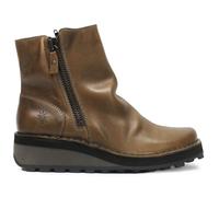Fly London Womens HOLE146FLY Rug Leather Camel Boots 7 UK