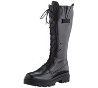 Fly London Women's JABA816FLY Knee High Boot, Black, 8 UK