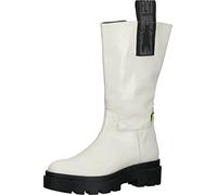 Fly London Women's JALO882FLY Knee High Boot, OFFWHITE, 7 UK