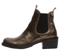 Fly London Women's MEME030FLY Ankle Boot, DK. Gold, 4 UK
