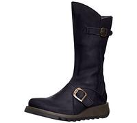 Fly London Women's Mes 2 Buckle Boots, Blue, 9 UK