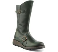 Fly London Women's Mes 2 Buckle Boots, Petrol, 4 UK