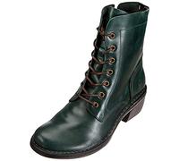 Fly London Women's Milu044fly Combat Boot, Petrol, 6 UK