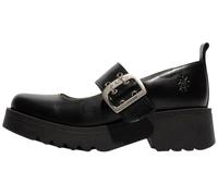 Fly London Women's MOCH126FLY Mary Jane Flat, Black, 3 UK