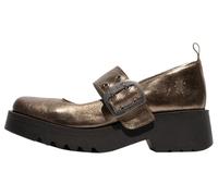 Fly London Women's MOCH126FLY Mary Jane Flat, DK. Gold, 6 UK