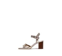 Fly London Women's MOJI263FLY Sandal, Silver/Gold, 6 UK