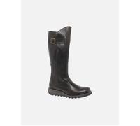 Fly London Mol 2 Brown leather Womens knee-high boots P142912-004 in a Plain Leather in Size 38