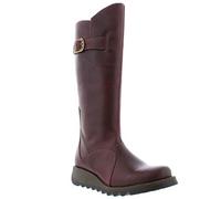 Fly London Women's Mol 2 Zip up Boots, Purple, 5 UK