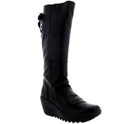 Fly London Women's P500327 Boots, Noir Black 029, 9 UK