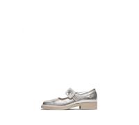 Fly London Women's RADY210FLY Mary Jane, Silver, 5 UK