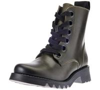 Fly London RAGI539FLY Leather Women's Lace Up Boots - Diesel Black - Size:UK 5