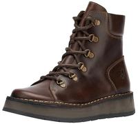 Fly London Roxy Ravi Brown leather Womens Lace Up Boots P211094-001 in a Plain Leather in Size 37