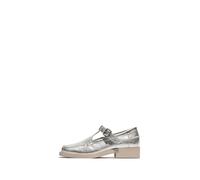 Fly London Women's ROZI209FLY Loafers, Silver, 7 UK